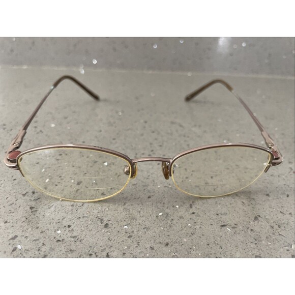 Innovative M/F Technology IMF 475 Brown Metal Eyeglasses FRAMES ONLY 49-18-140 - Picture 1 of 12